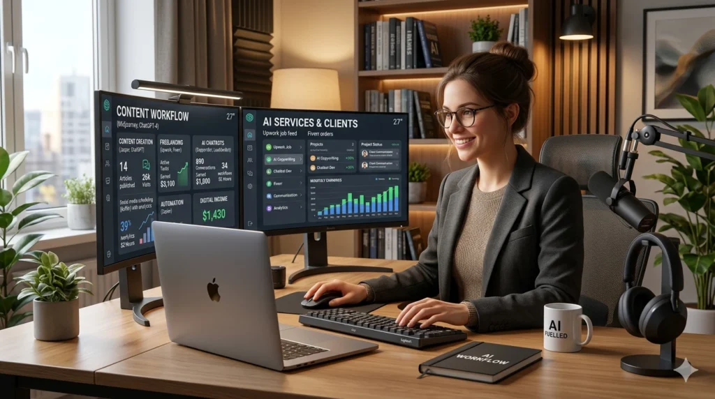 earn money using AI through online business opportunities